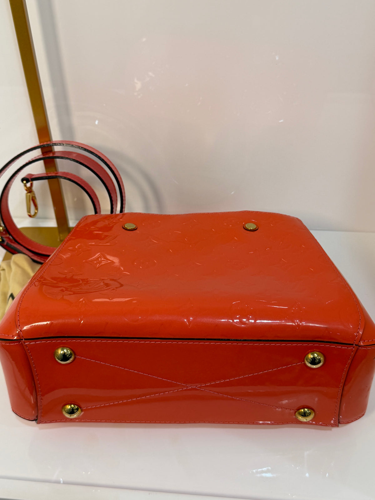 Pre-owned Louis Vuitton Monogram Vernis Handbag