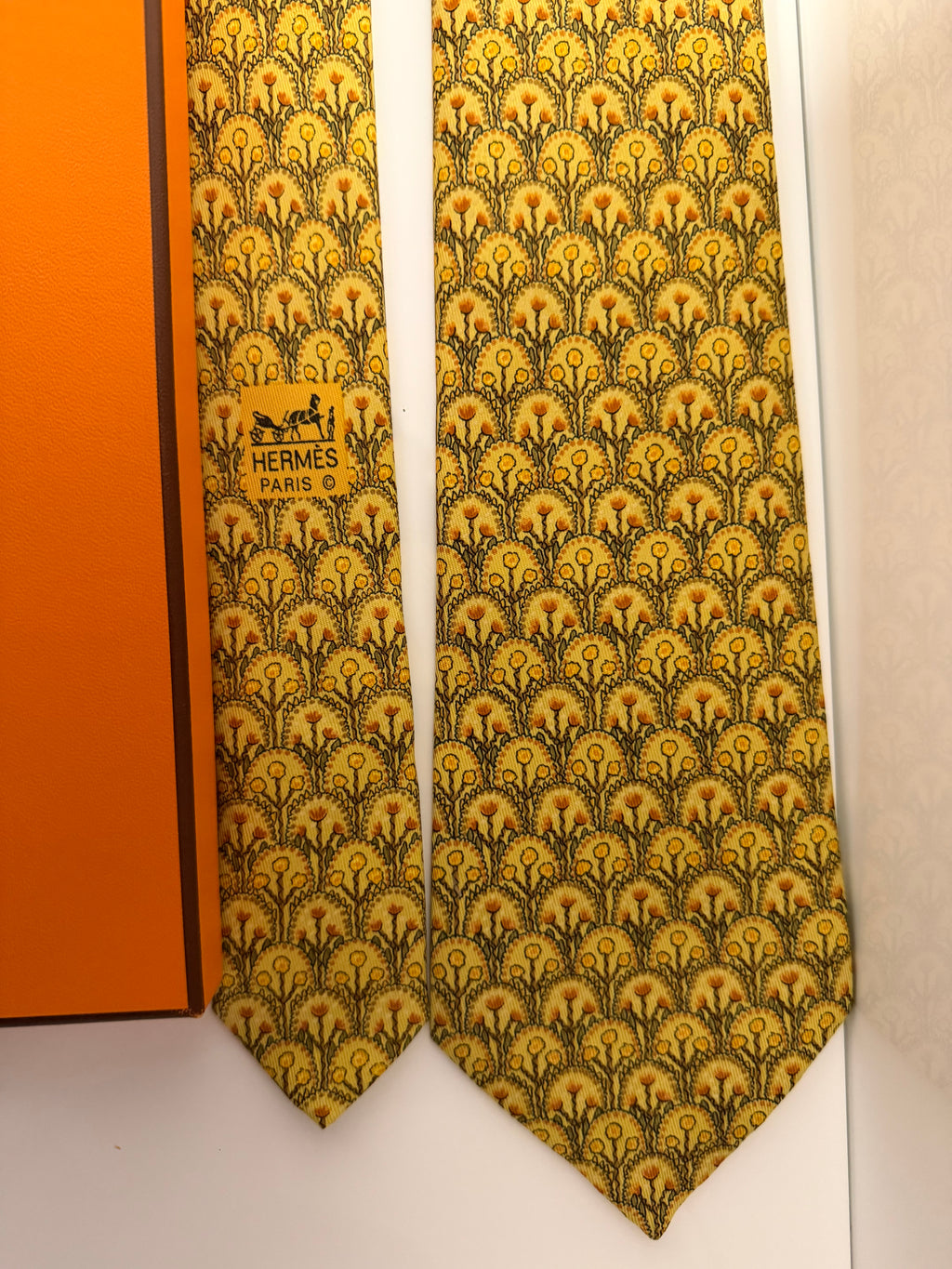 Hermès Silk Tie
