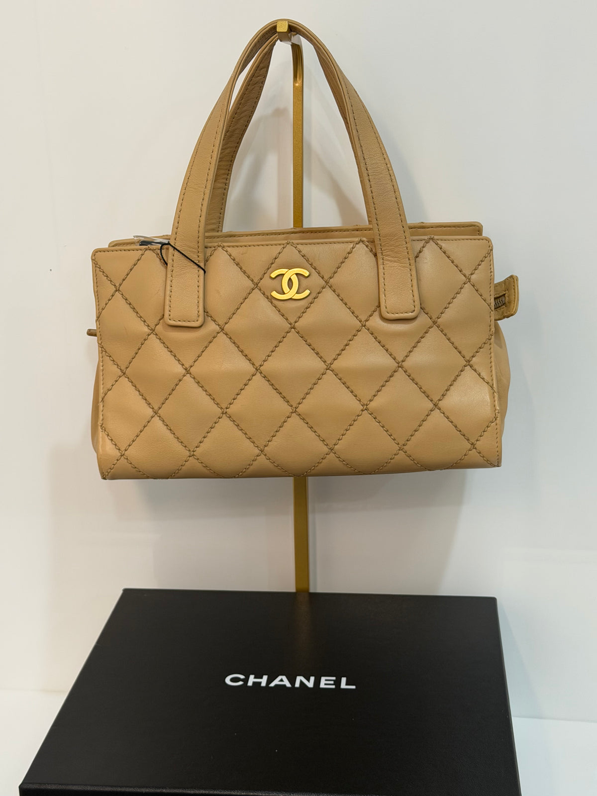 Pre-owned Chanel quilted leather bag