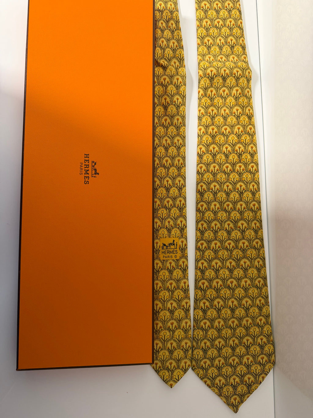Hermès Silk Tie