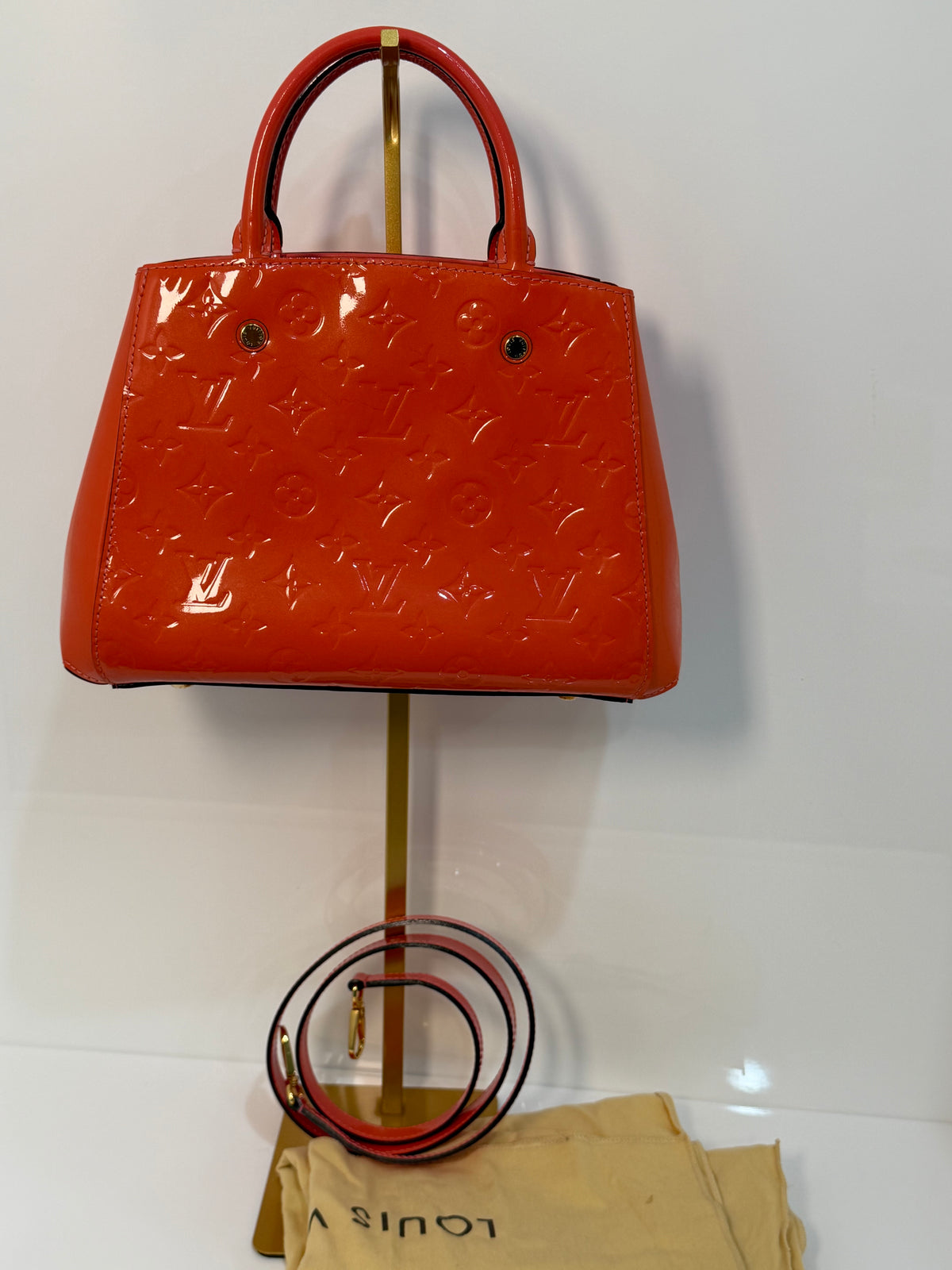 Pre-owned Louis Vuitton Monogram Vernis Handbag