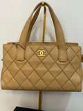 Pre-owned Chanel quilted leather bag
