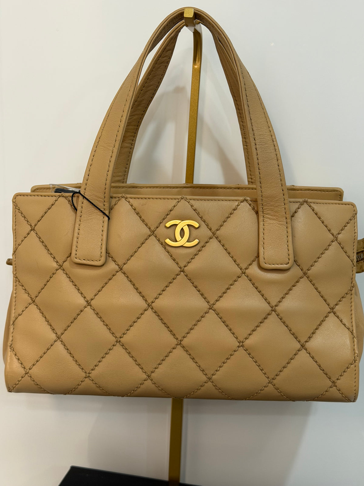 Pre-owned Chanel quilted leather bag