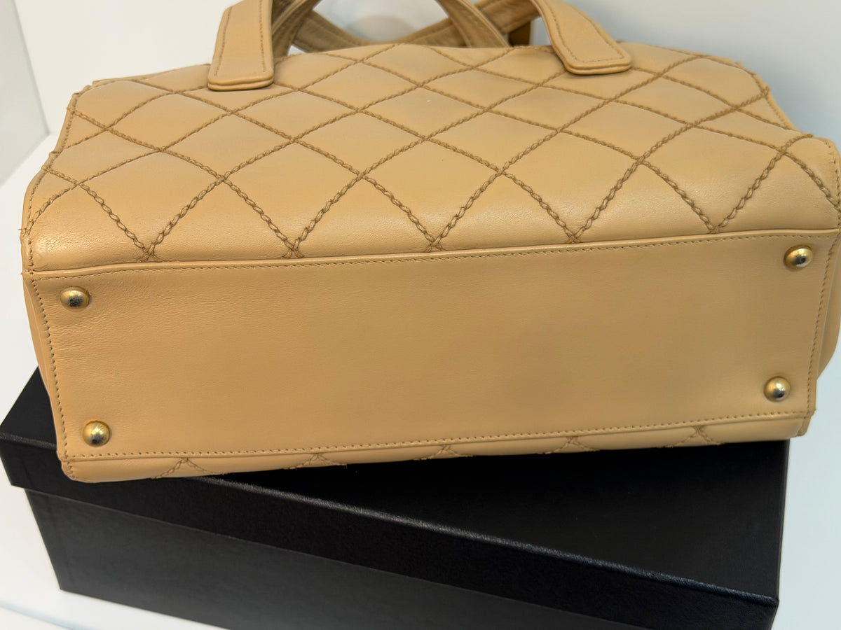 Pre-owned Chanel quilted leather bag