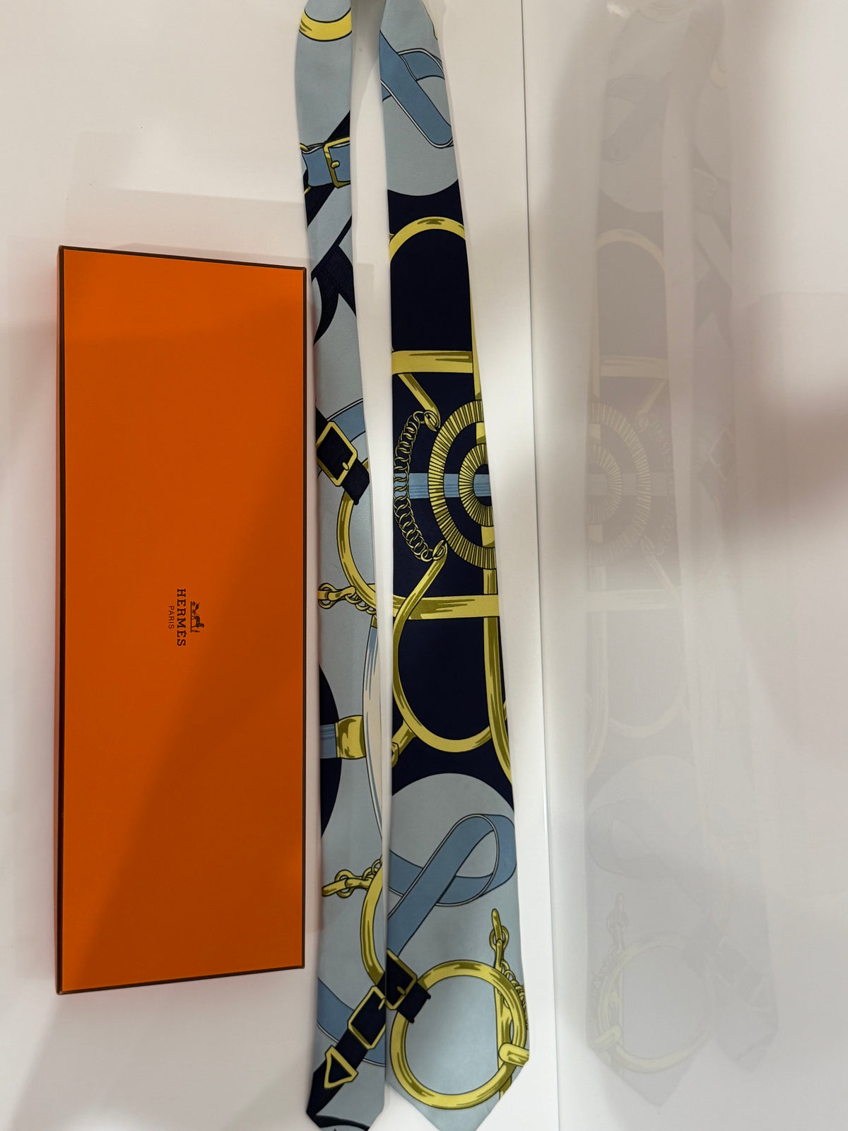 Hermès Paris Silk Tie