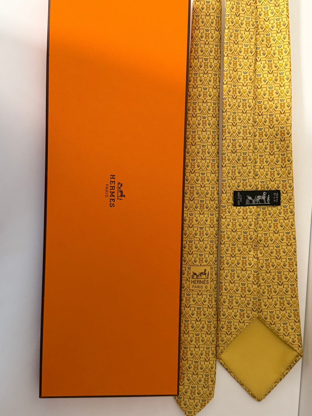 Hermès Paris H Tie