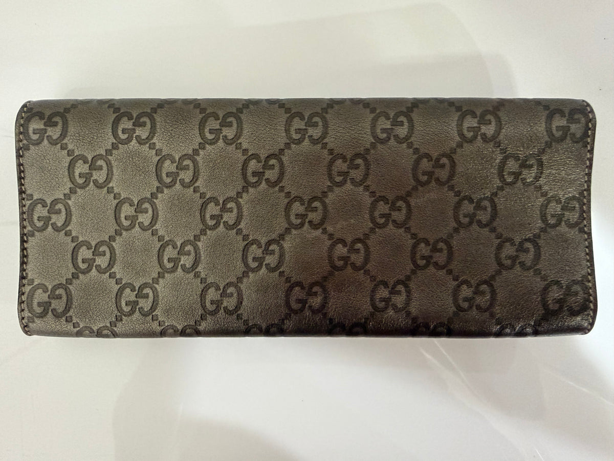 Gucci Guccissima Leather Clutch