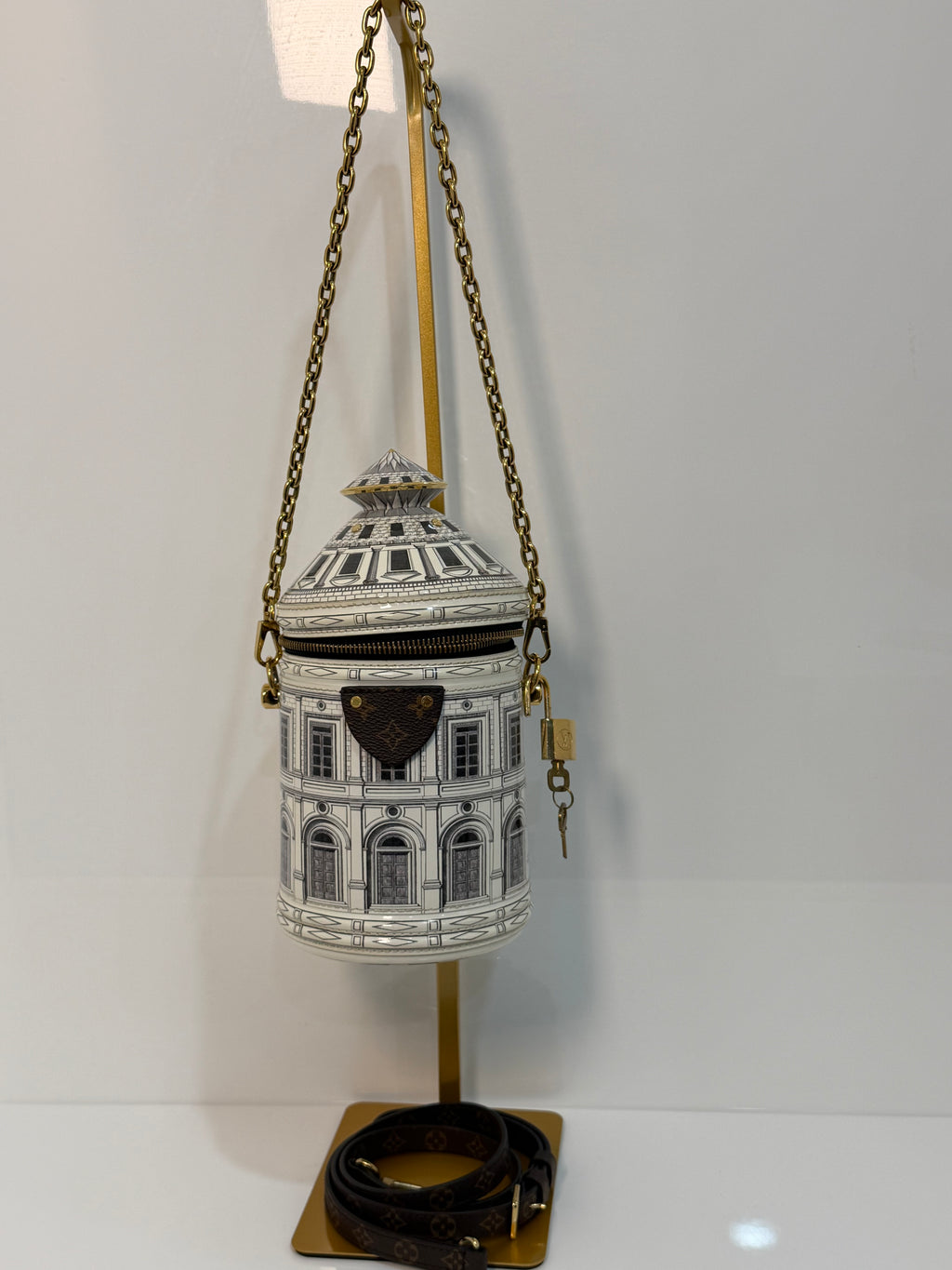 Pre-owned Louis Vuitton X Fornasetti Cannes Bag