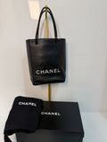 Pre-owned Chanel Leather Tote Bag
