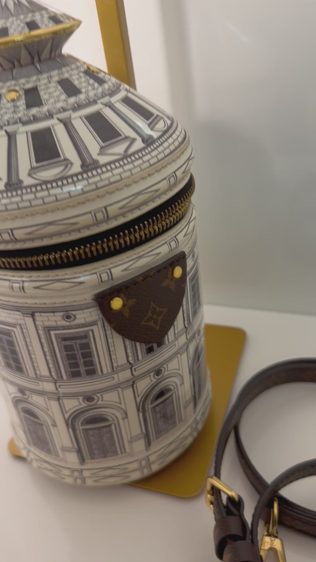 Pre-owned Louis Vuitton X Fornasetti Cannes Bag